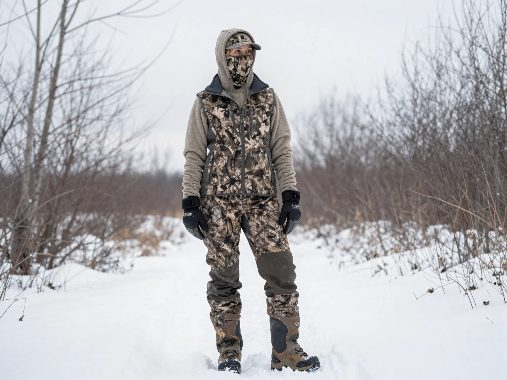 The cold weather hunting layering system