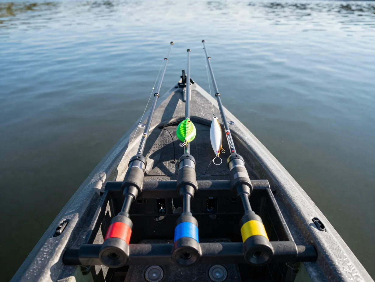 Pre rig multiple rods for fast presentation changes