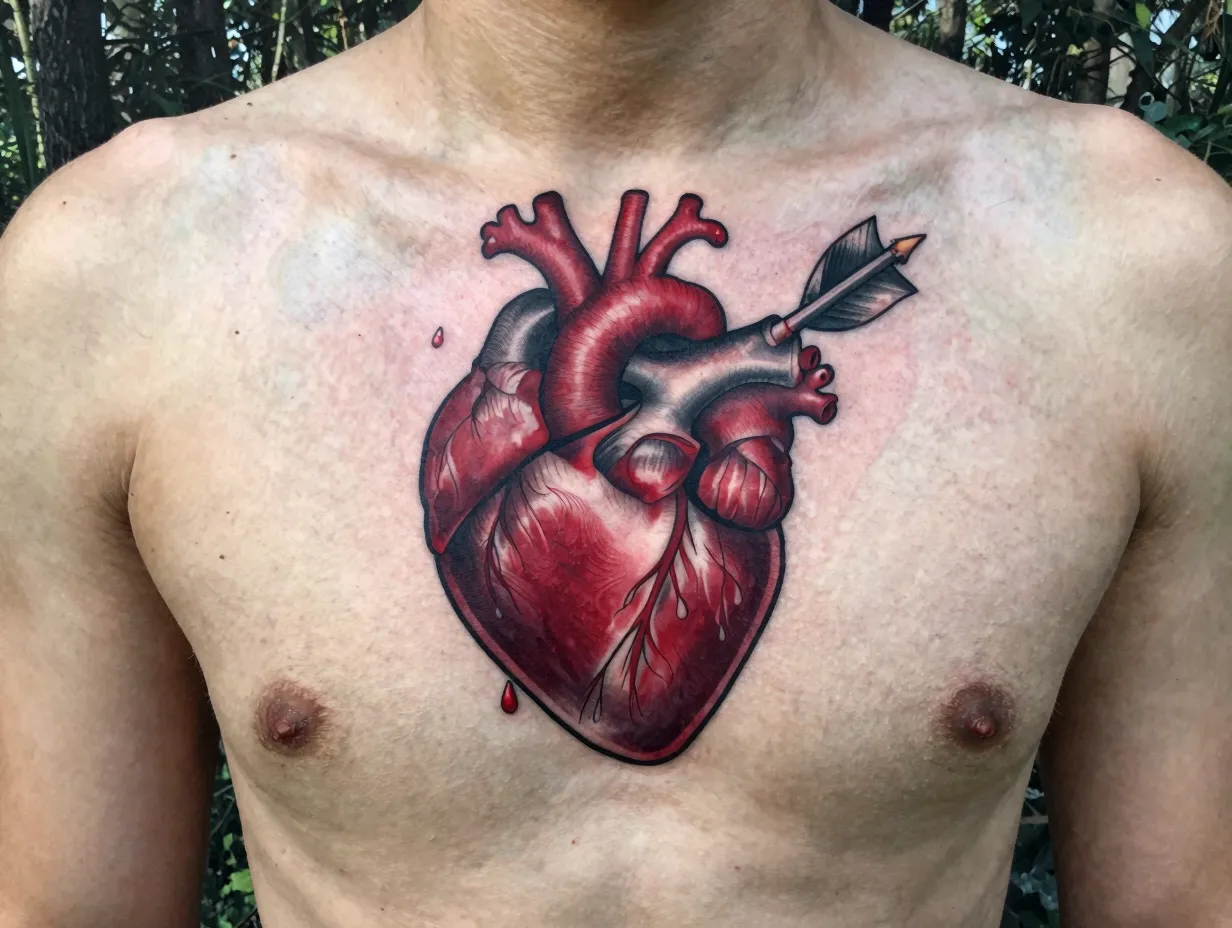 Arrow through the heart hunters version