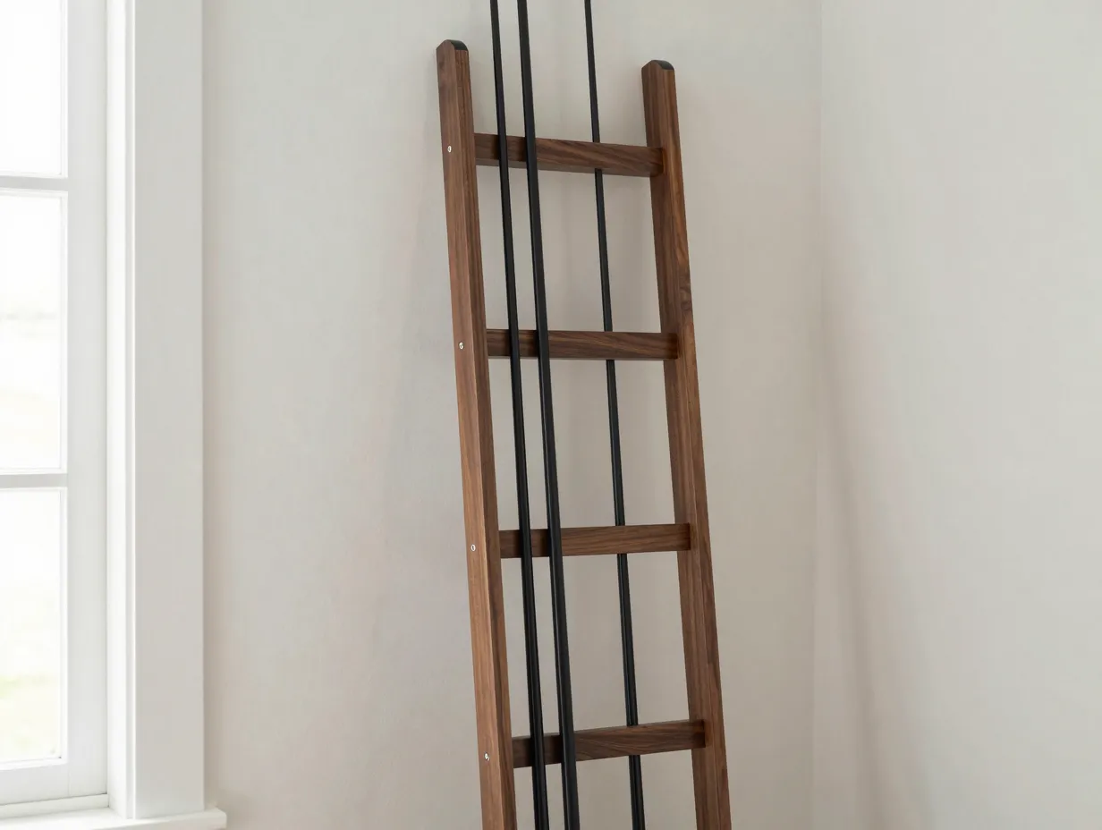 The ladder style leaner rack