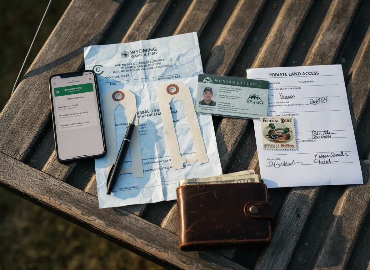 1 valid licenses tags and legal documentation