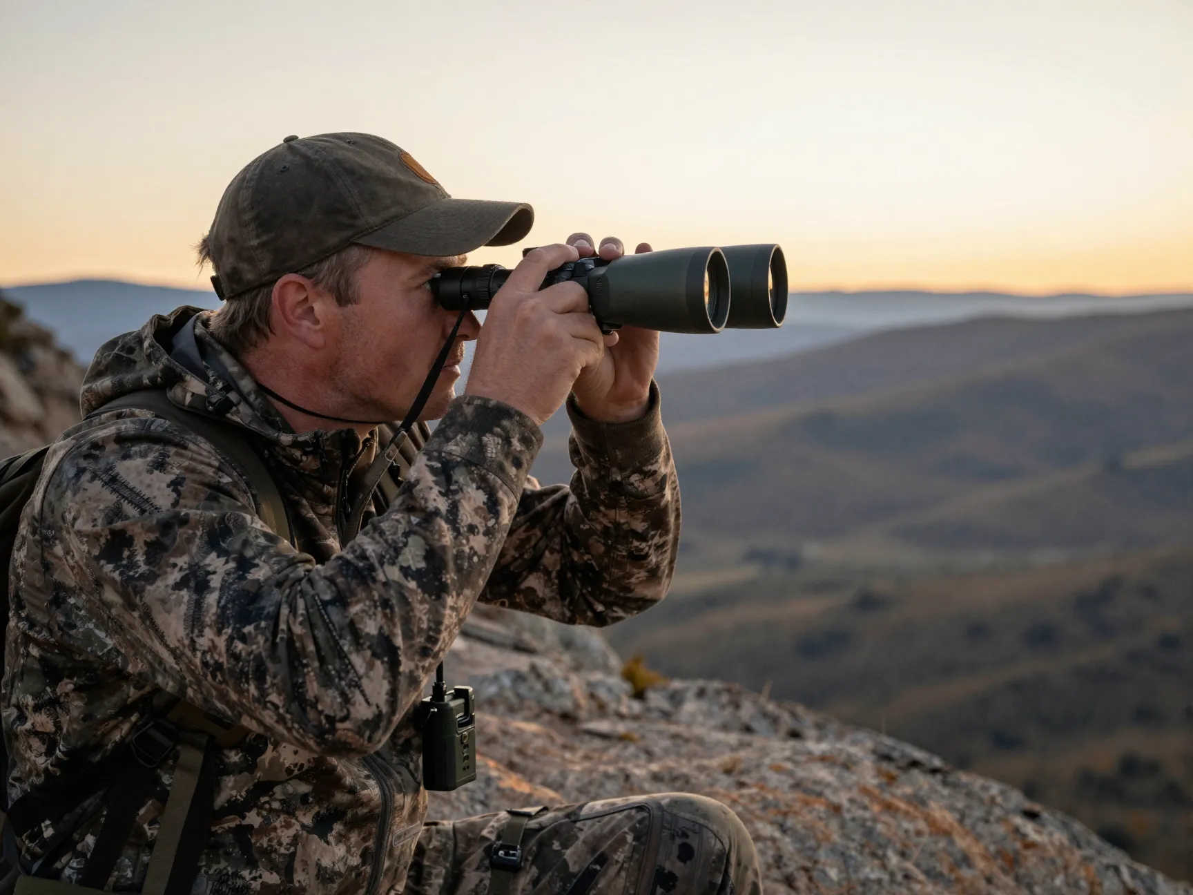 3 quality optics binoculars and rangefinder