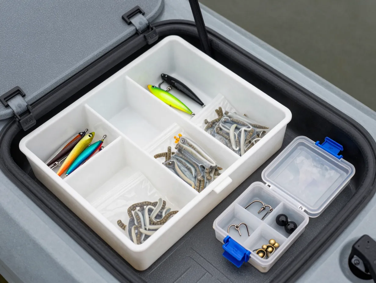 Organize tackle by cutting the fat