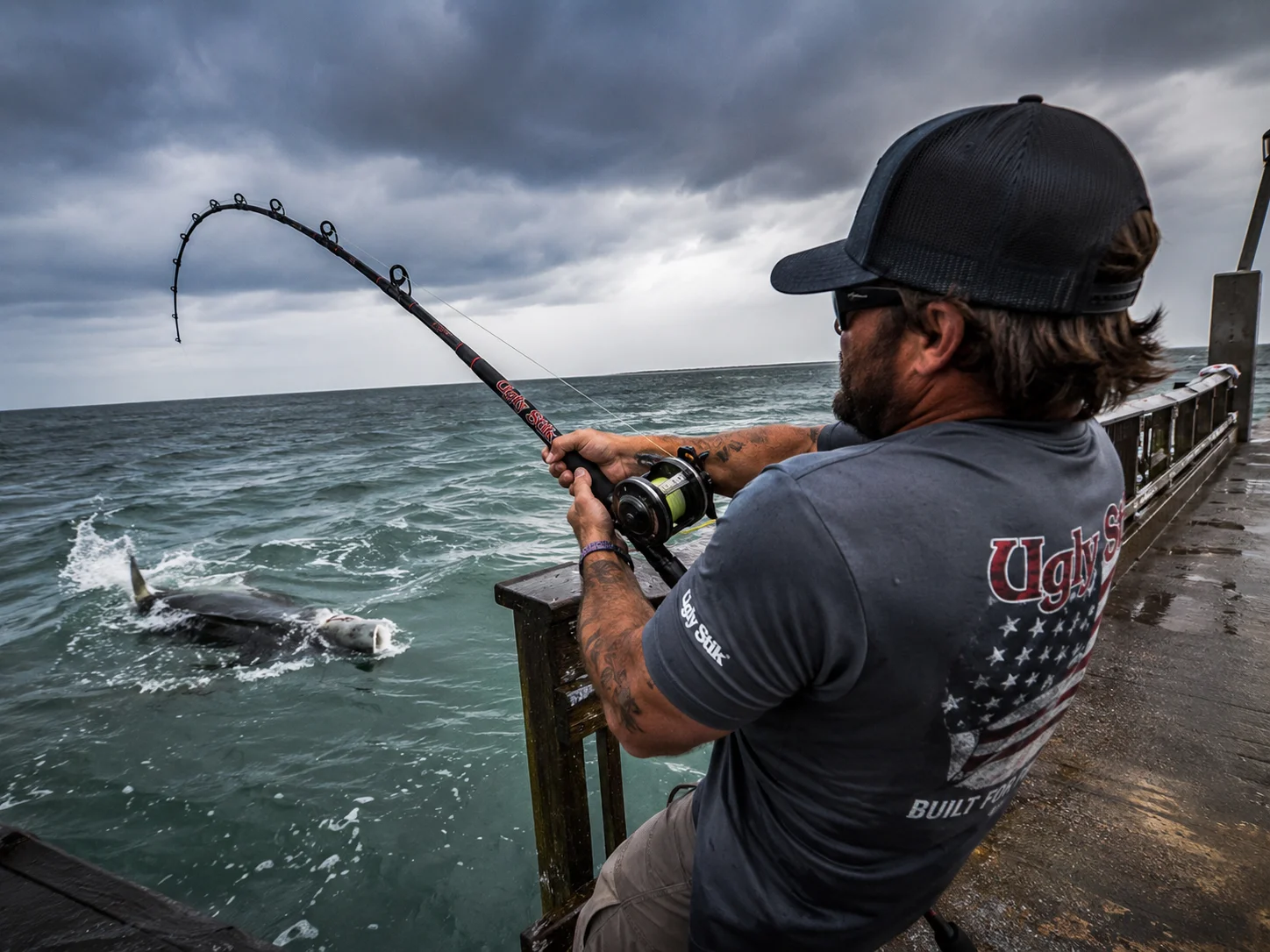Ugly stik bigwater spinning combo best for heavy saltwater