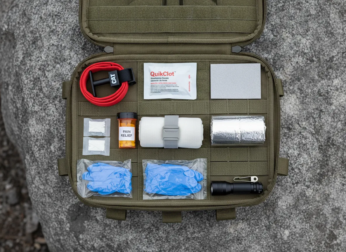 6 first aid kit tailored for the field