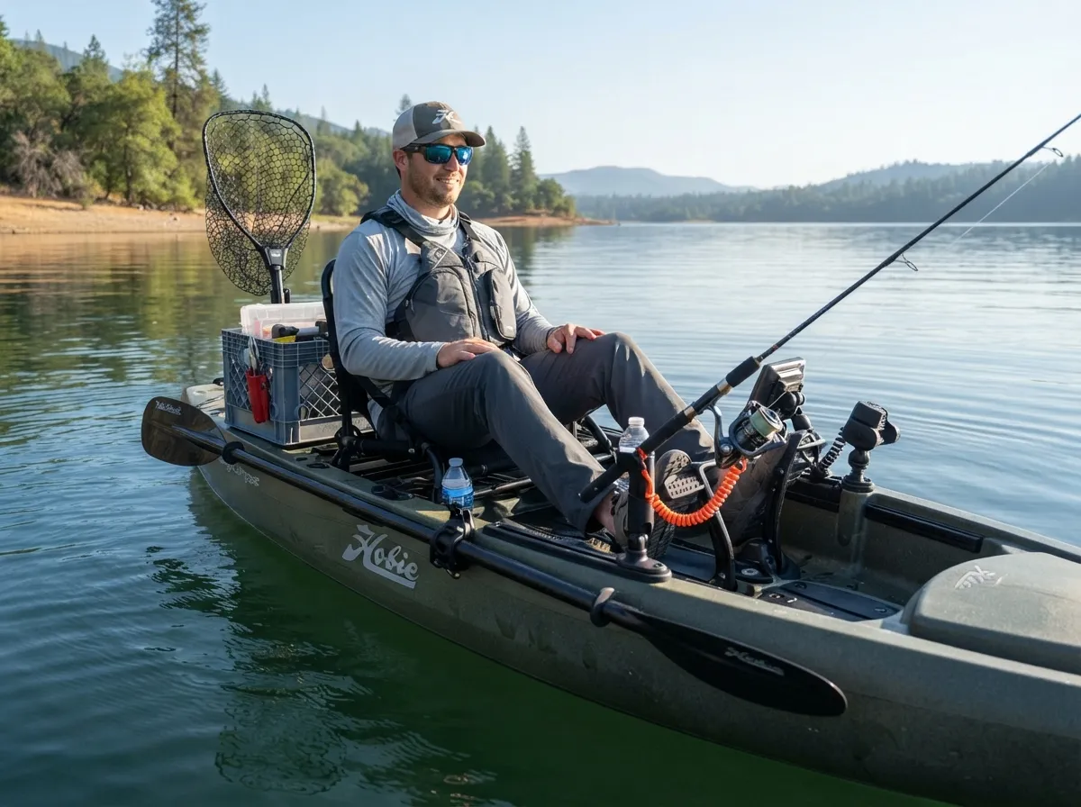 Rig a dedicated paddle park and hands free system