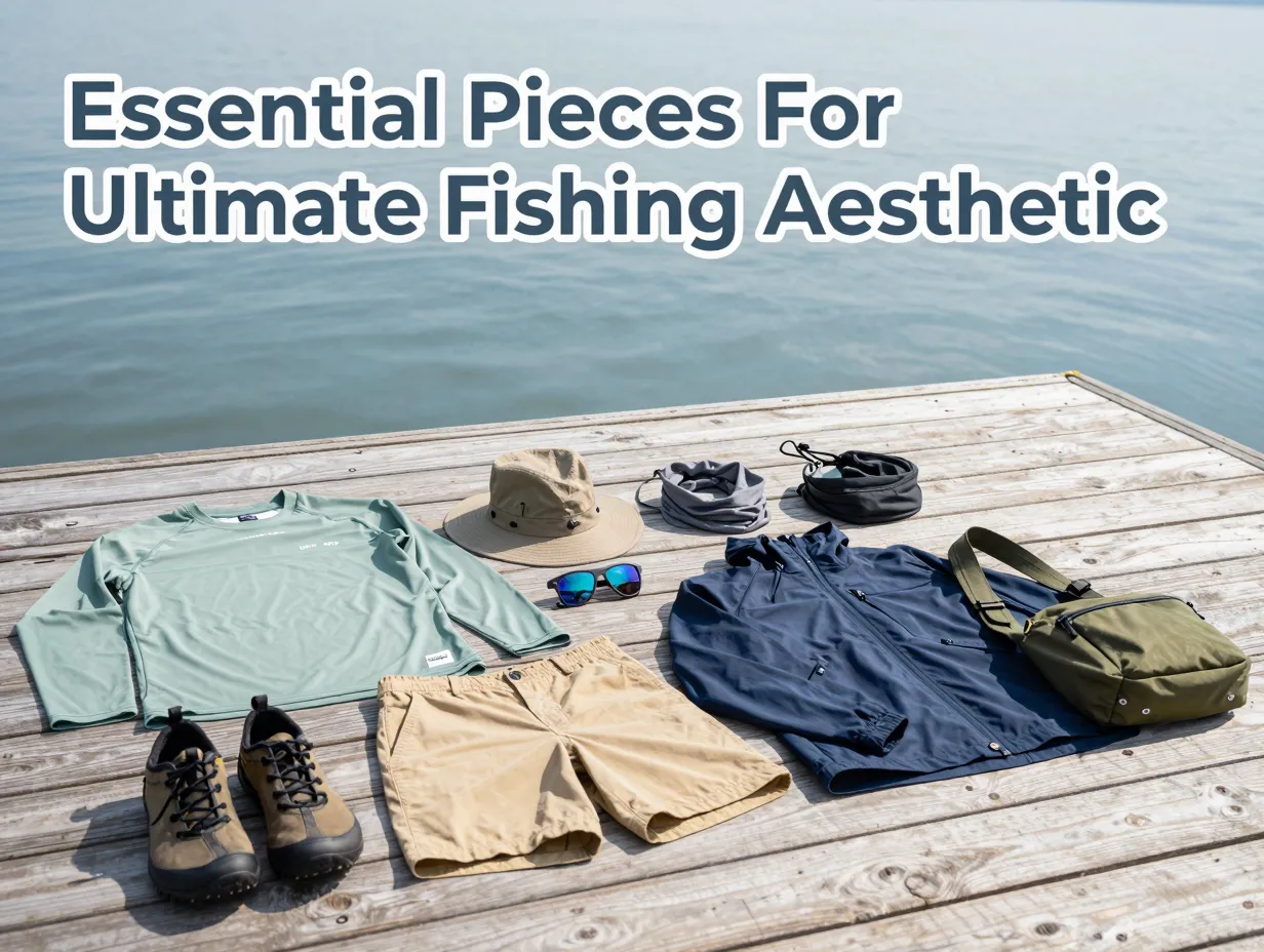 Essential pieces for ultimate fishing aesthetic