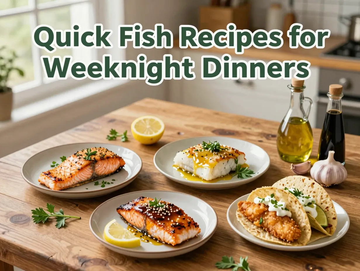 Quick fish recipes for weeknight dinners