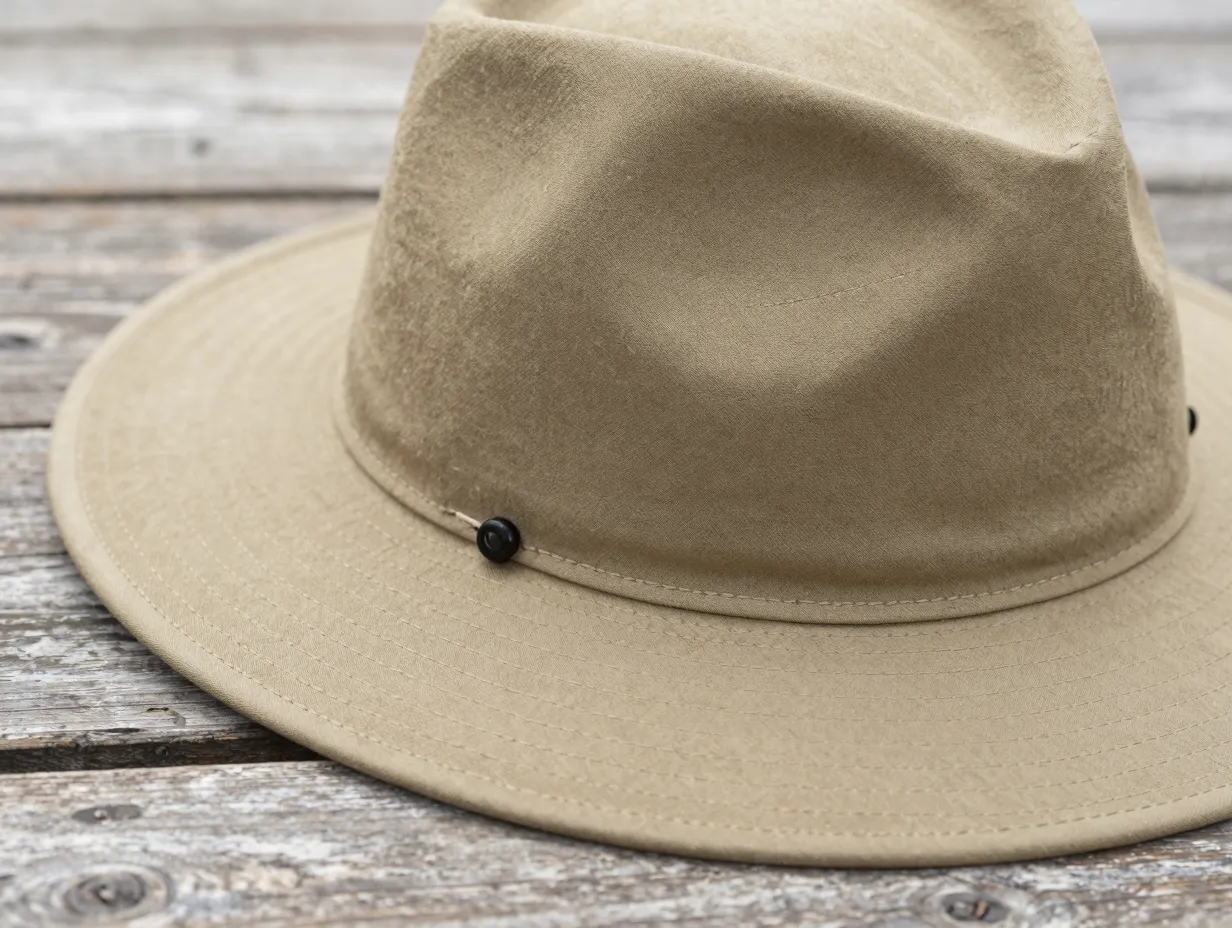 Wide brim sun hat