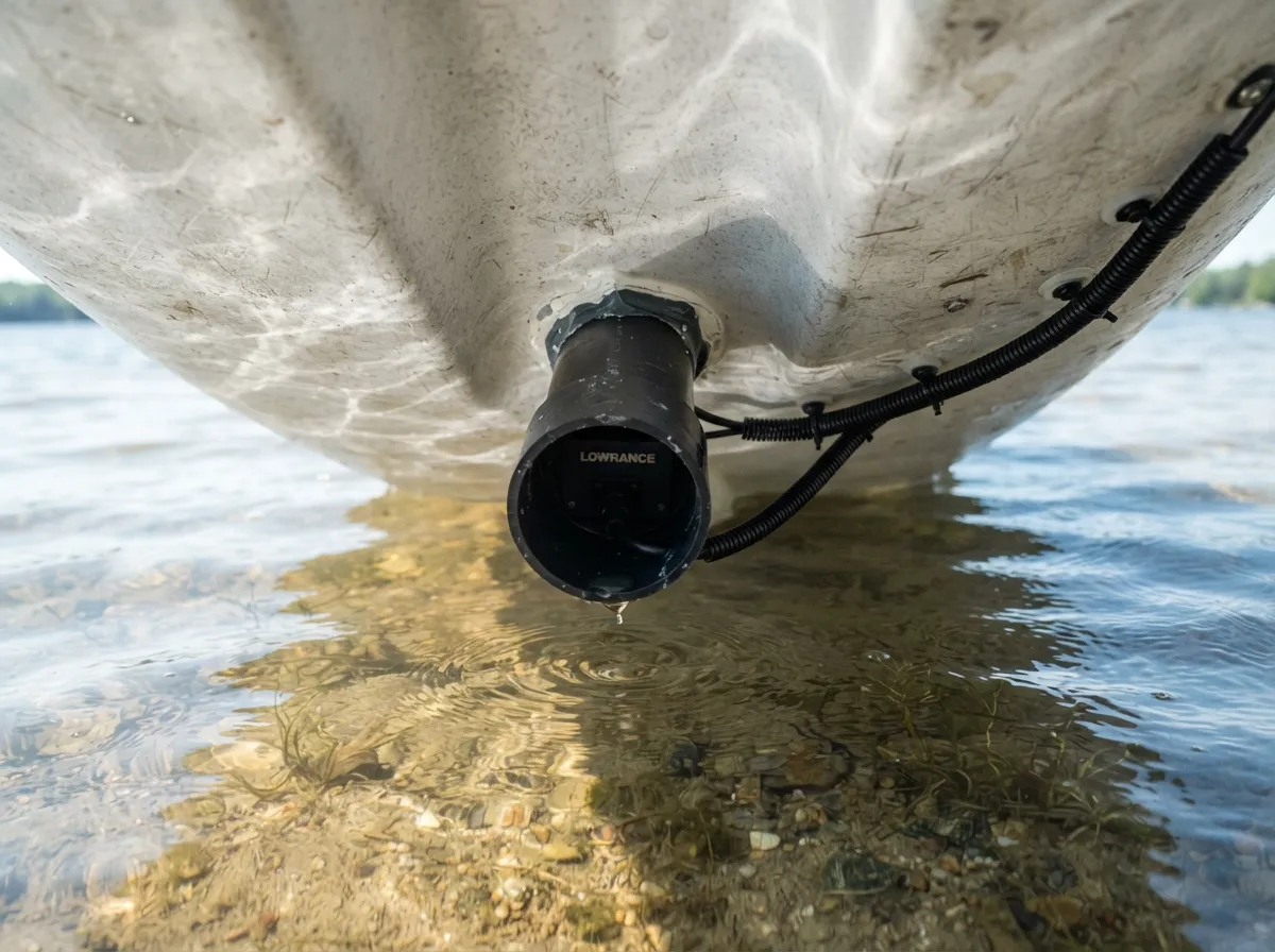 5 diy fish finder transducer mount
