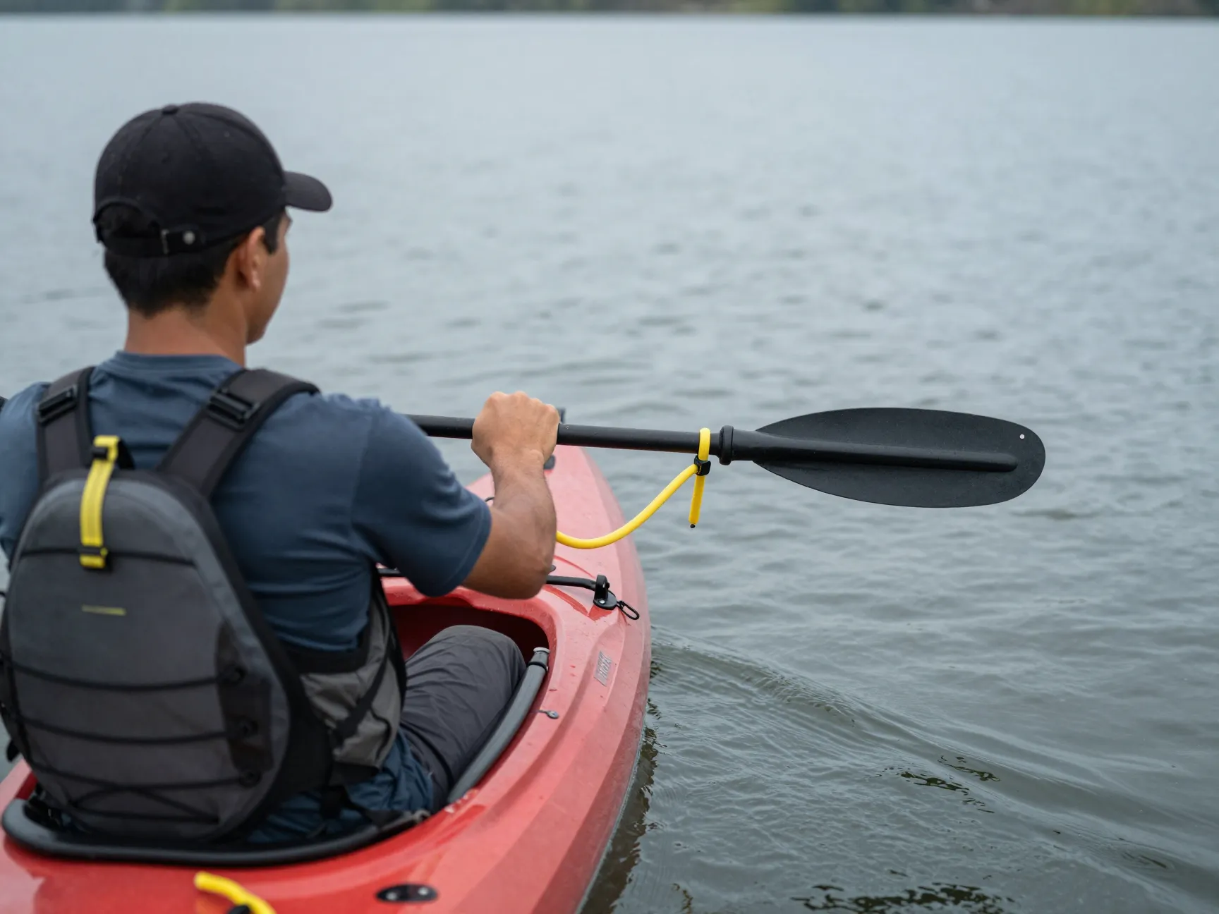 7 paddle leash and clip system