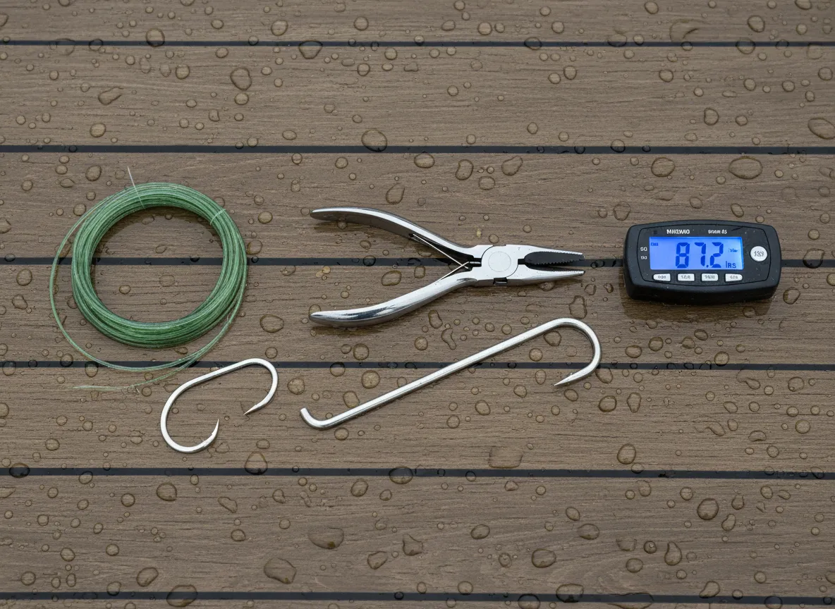 8 marine grade pliers dehooker and digital scale