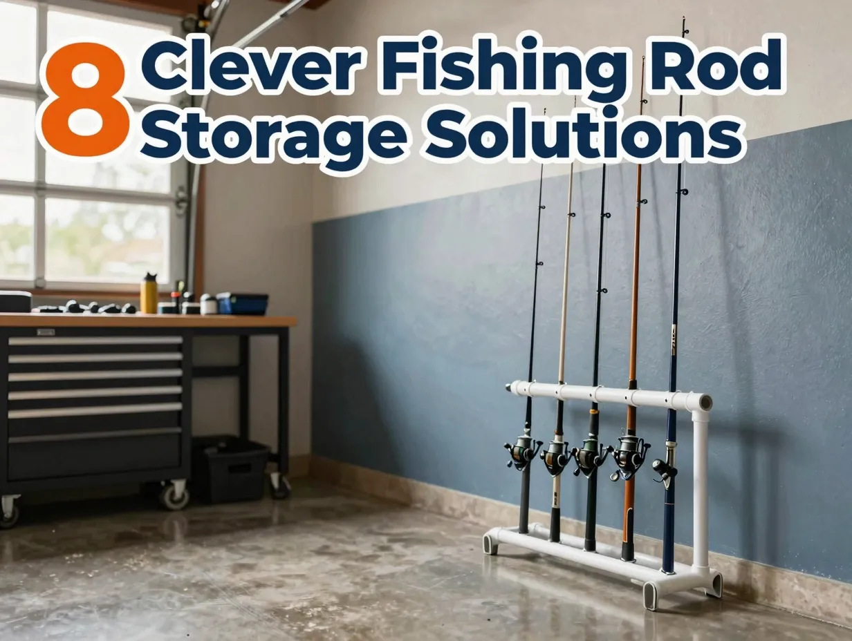 8 clever fishing rod storage solutions