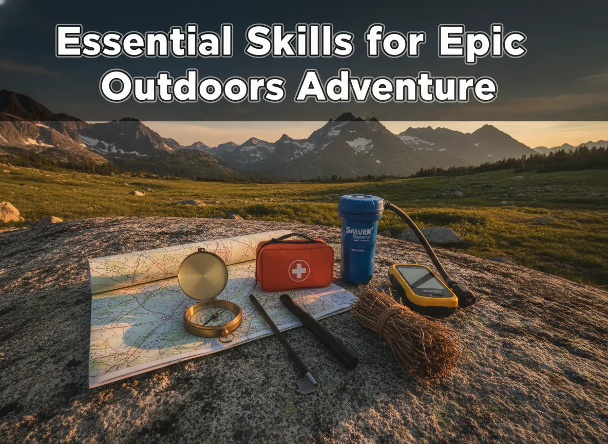 Essential skills for epic outdoors adventure