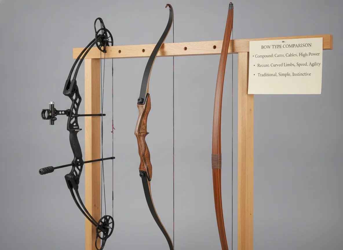 Choose the right bow type for your hunting goals