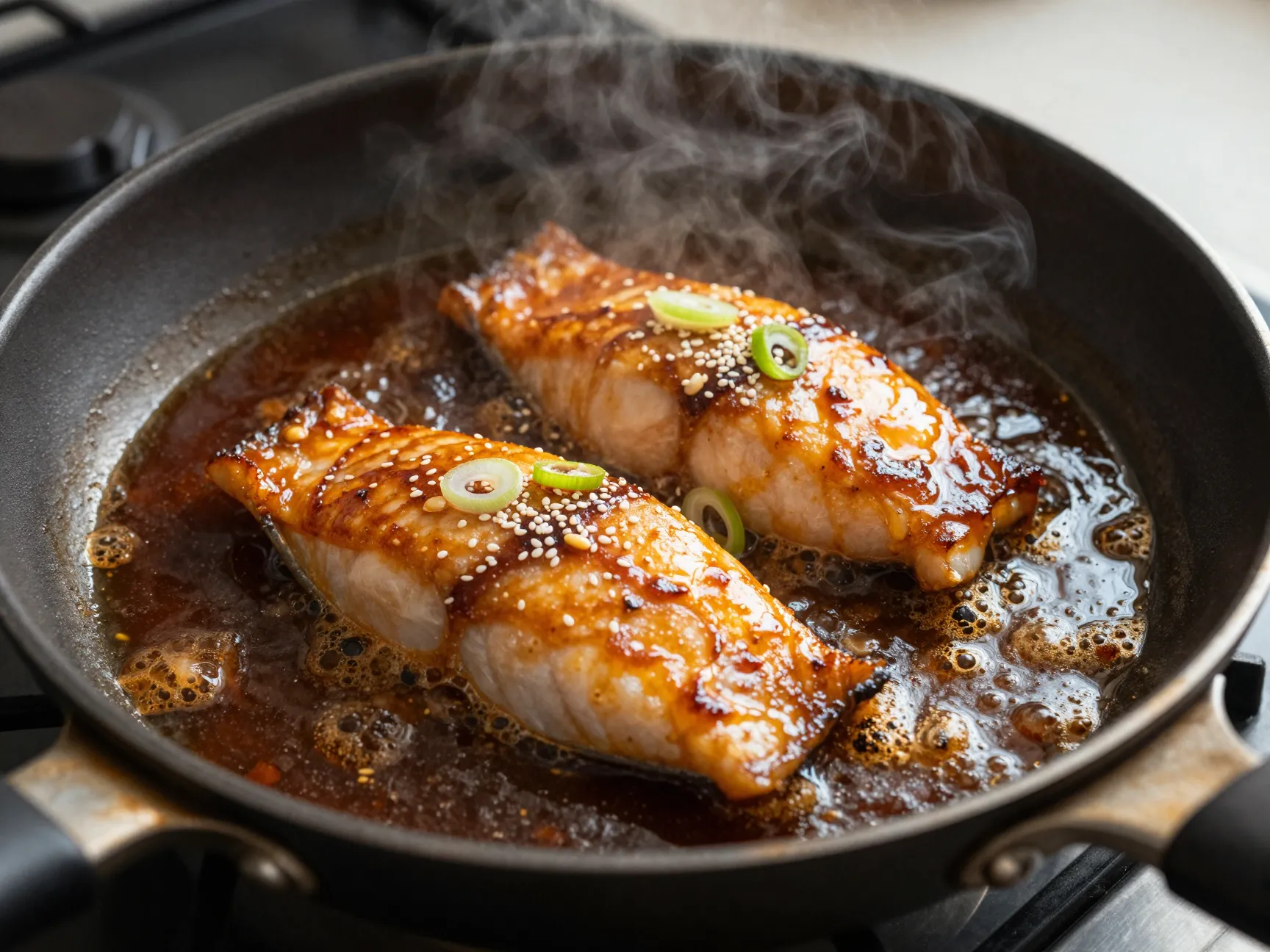 Asian style ginger soy basa