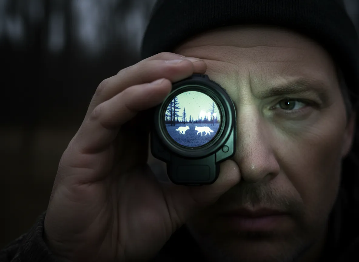 Night vision and thermal monoculars for scouting