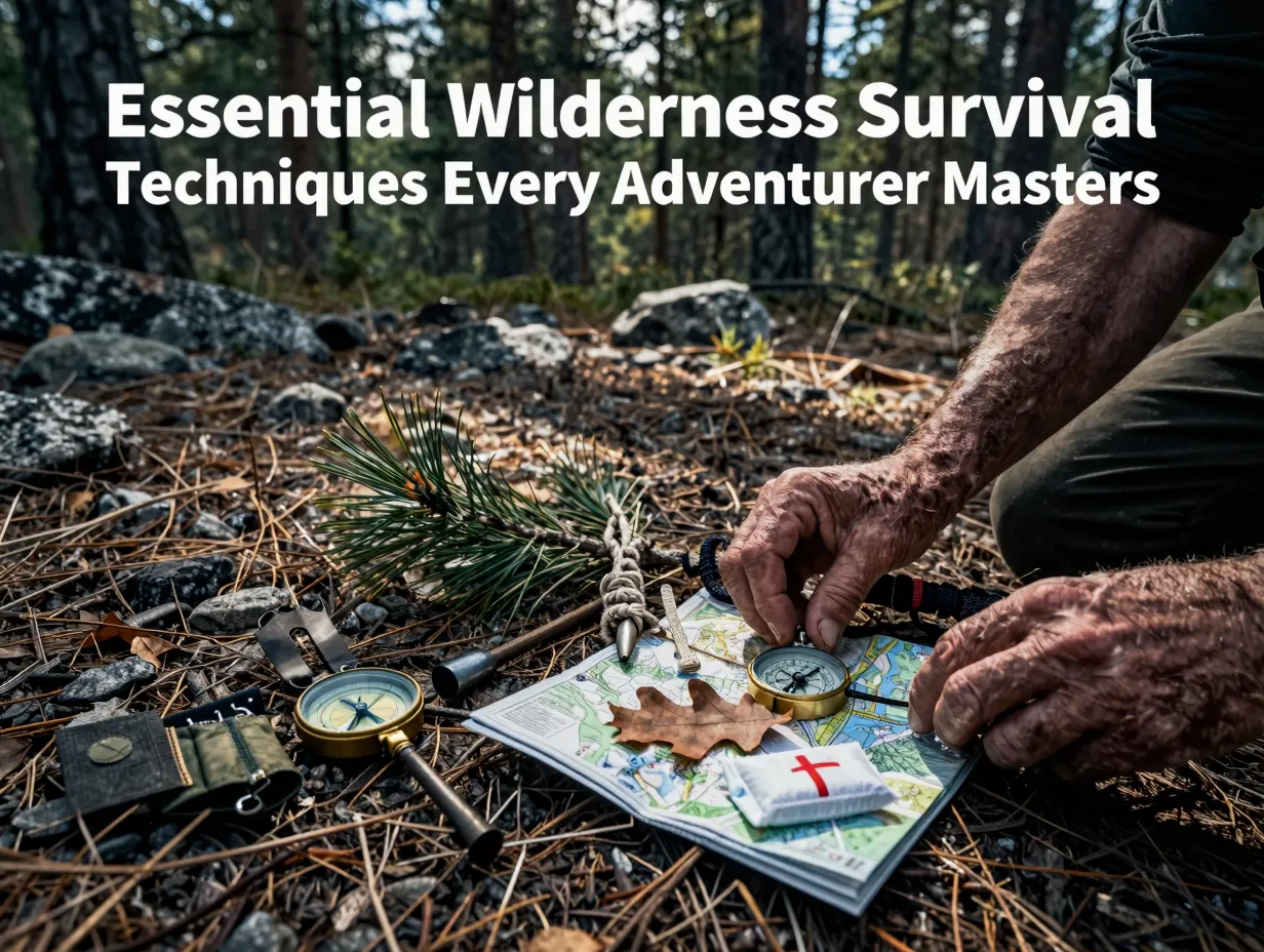 Essential wilderness survival techniques every adventurer masters