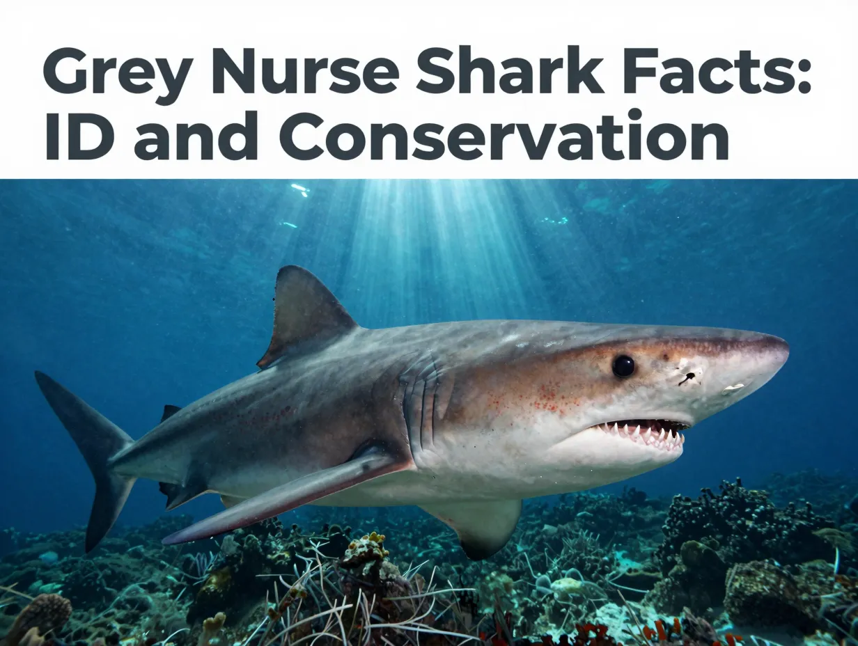Grey nurse shark facts id and conservation