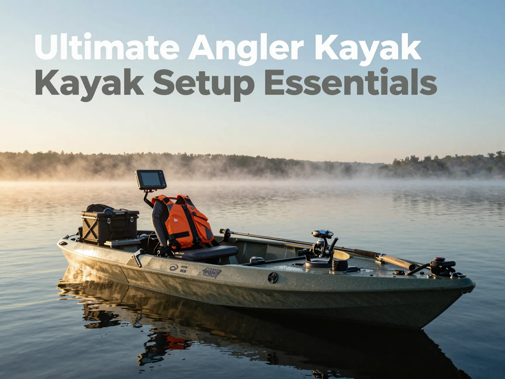 Ultimate angler kayak setup essentials