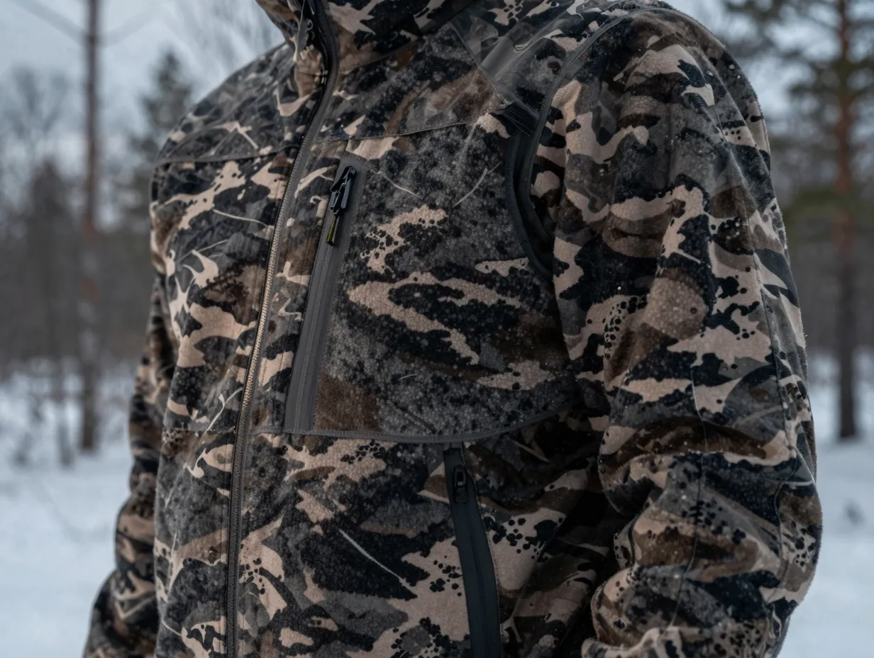 Cold weather layered camo system