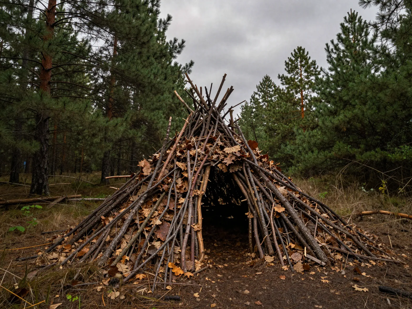 Shelter building your first priority in an emergency
