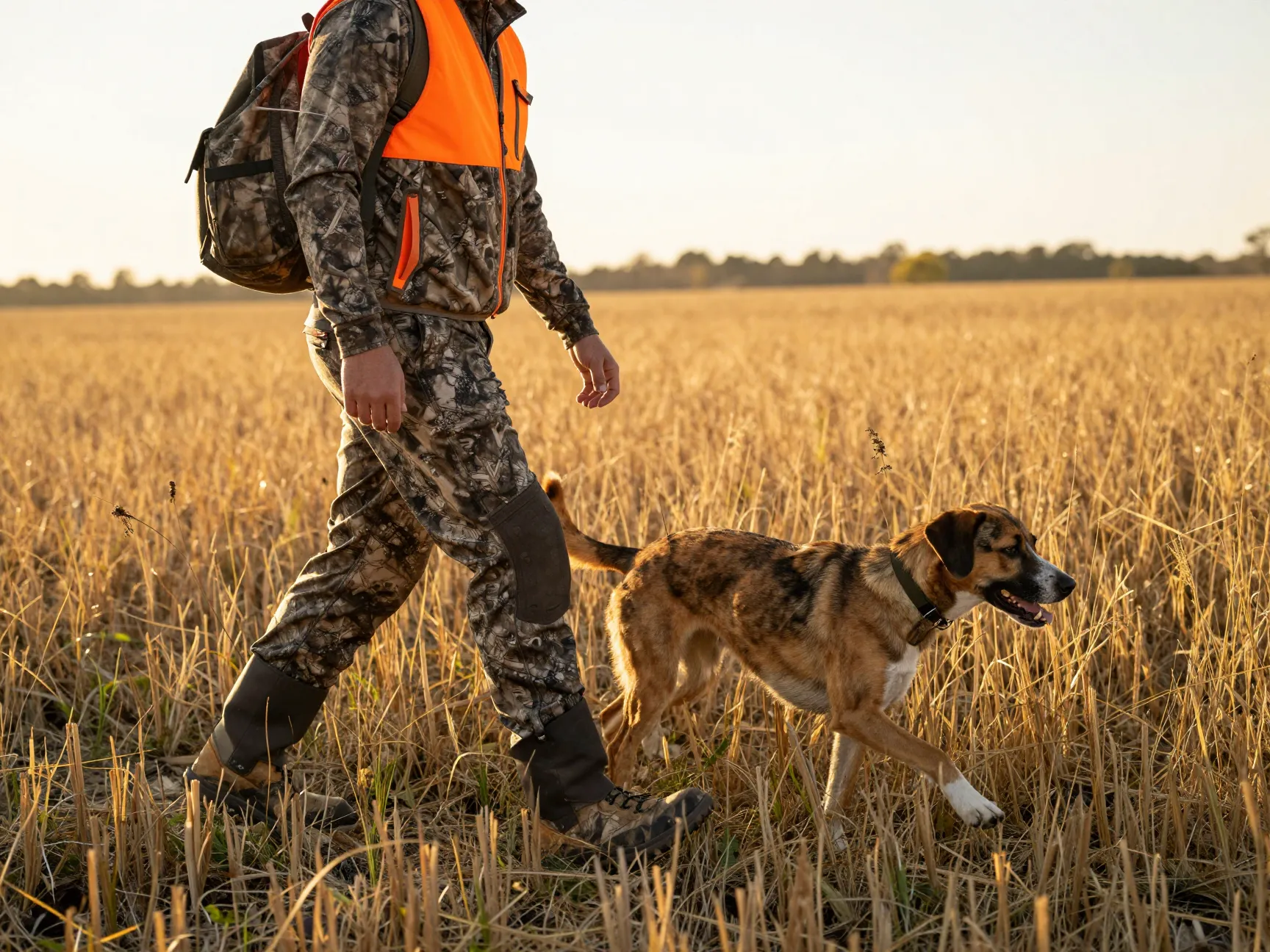 Upland bird hunting camo outfit