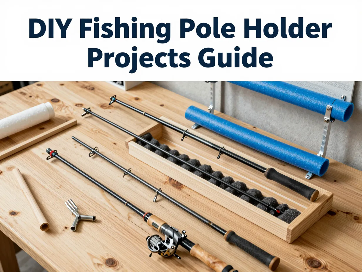 Diy fishing pole holder projects guide
