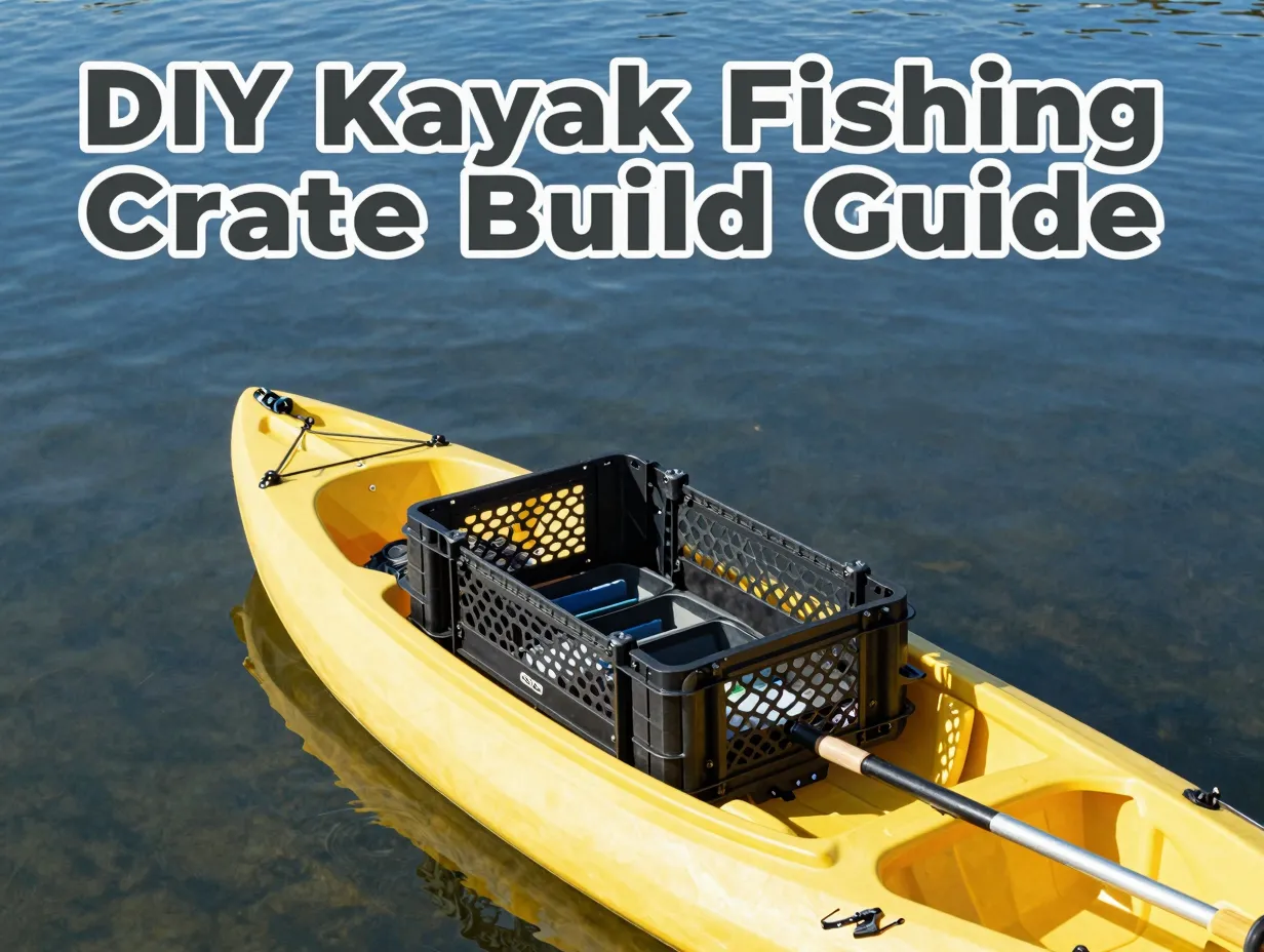 Diy kayak fishing crate build guide