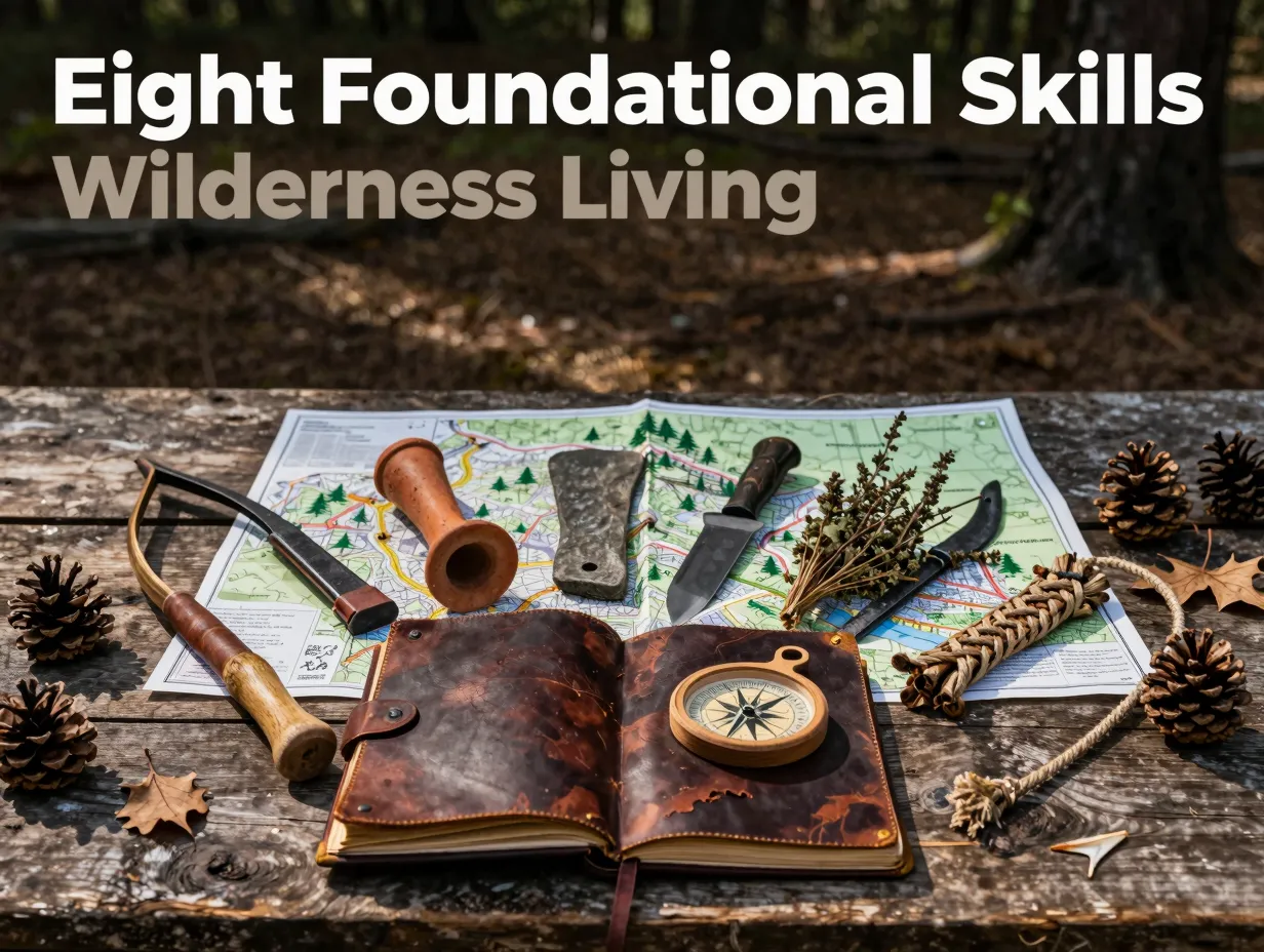 Eight foundational skills wilderness living