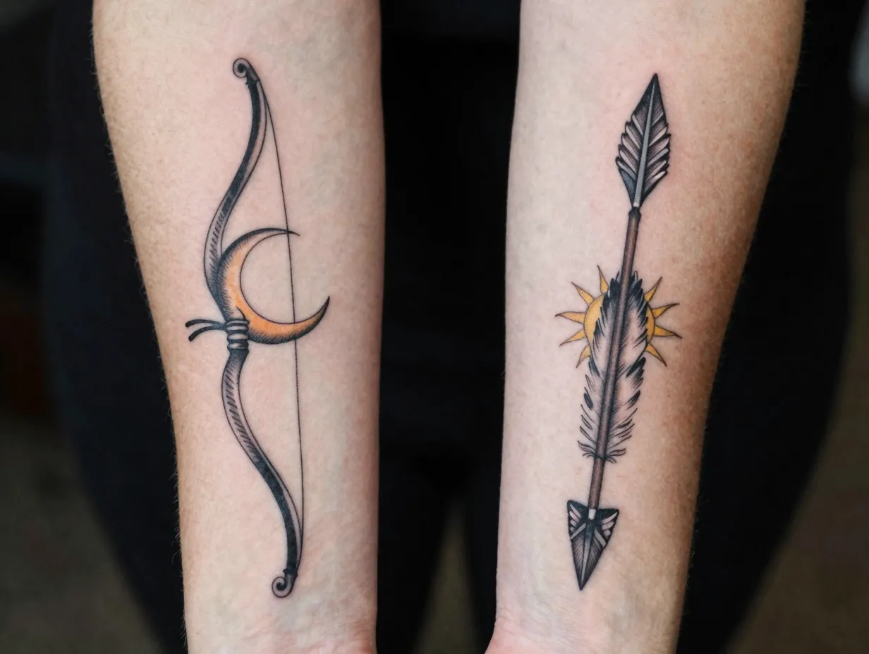Balance of life and masculinefeminine energy designs