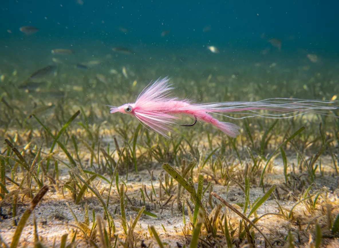 Clouser swimming shrimp