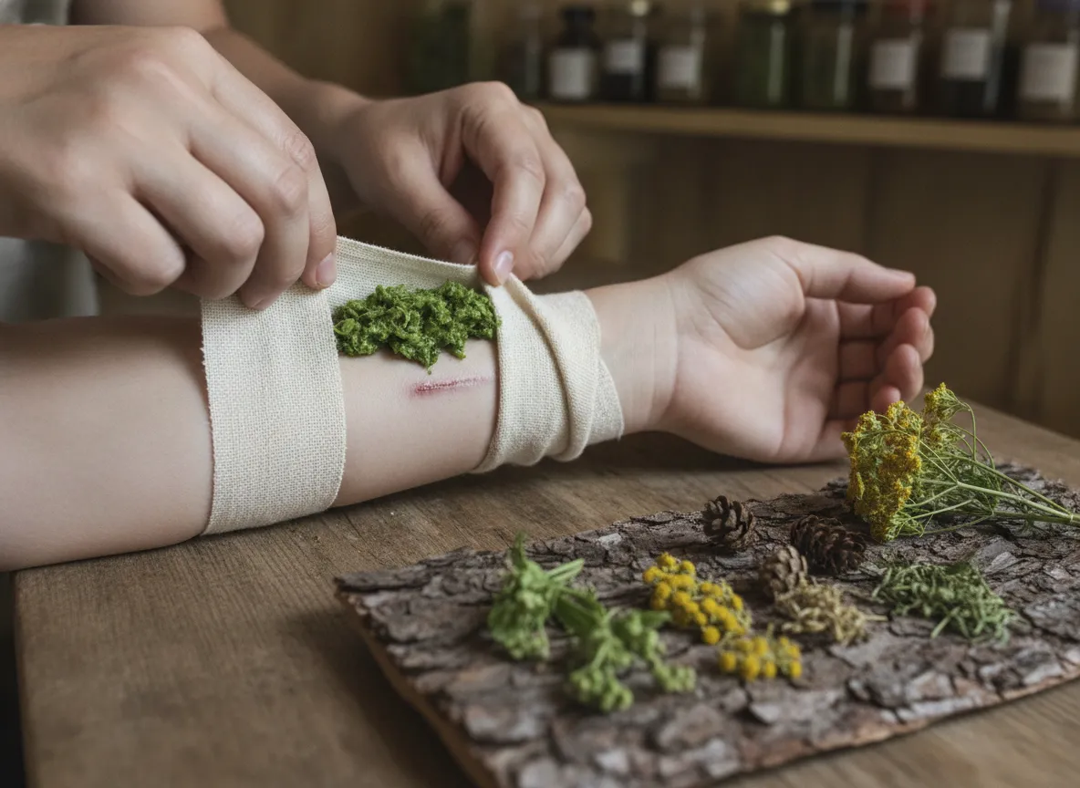 Wilderness first aid and herbal medicine