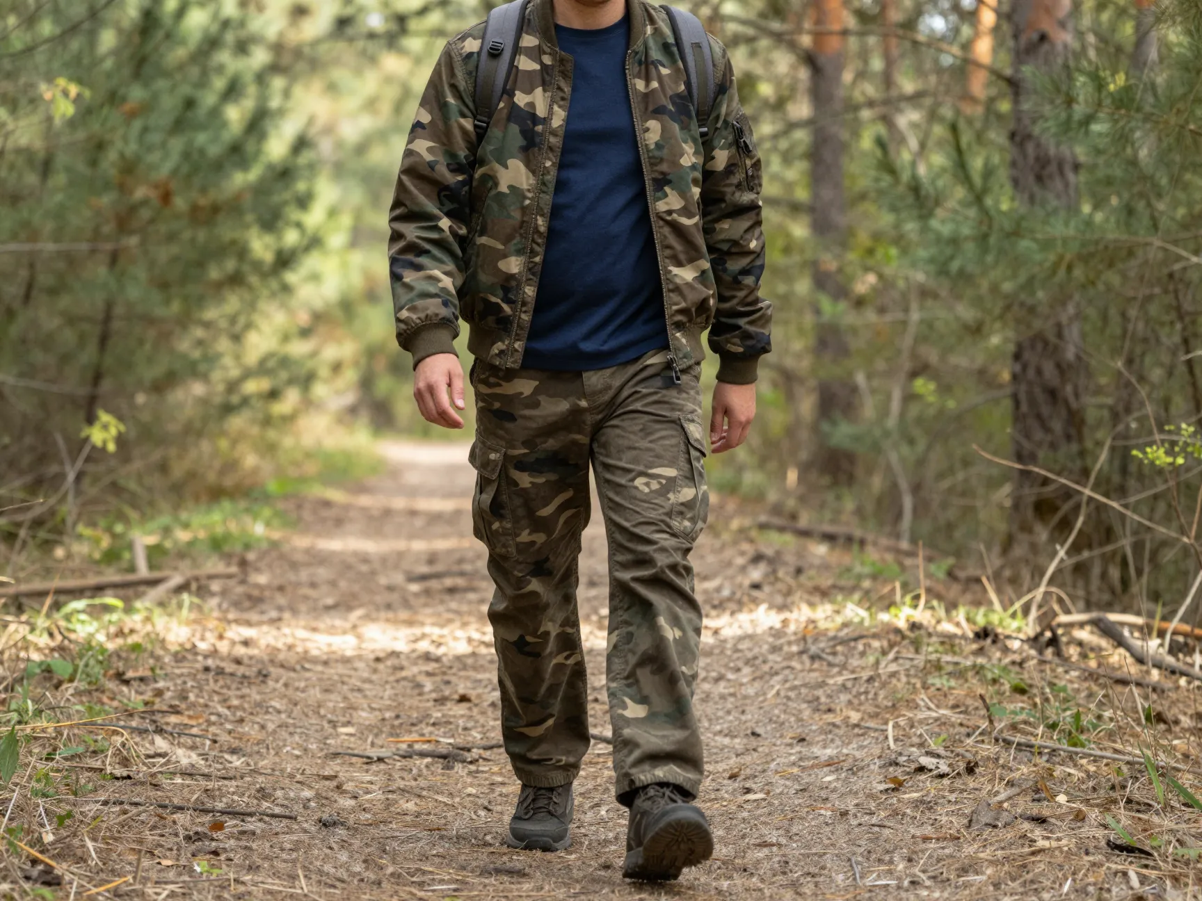 Choose classic silhouettes in camo for long term wear and comfort