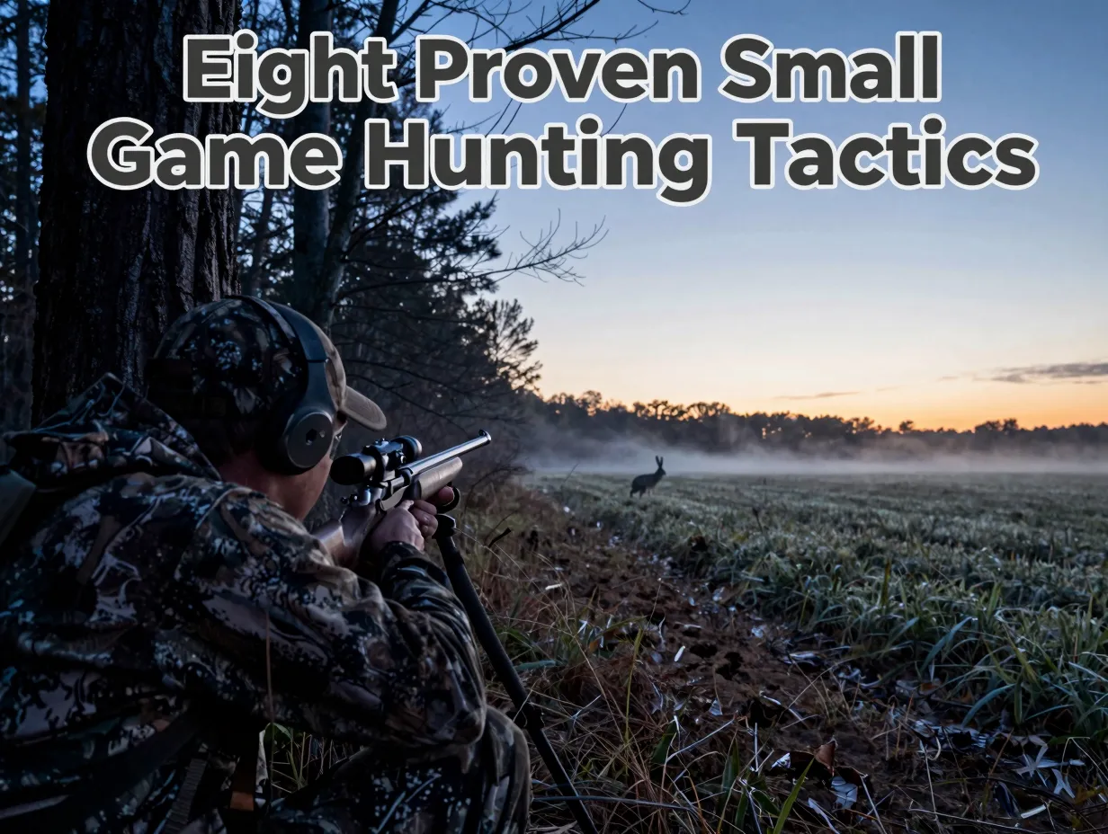 Eight proven small game hunting tactics