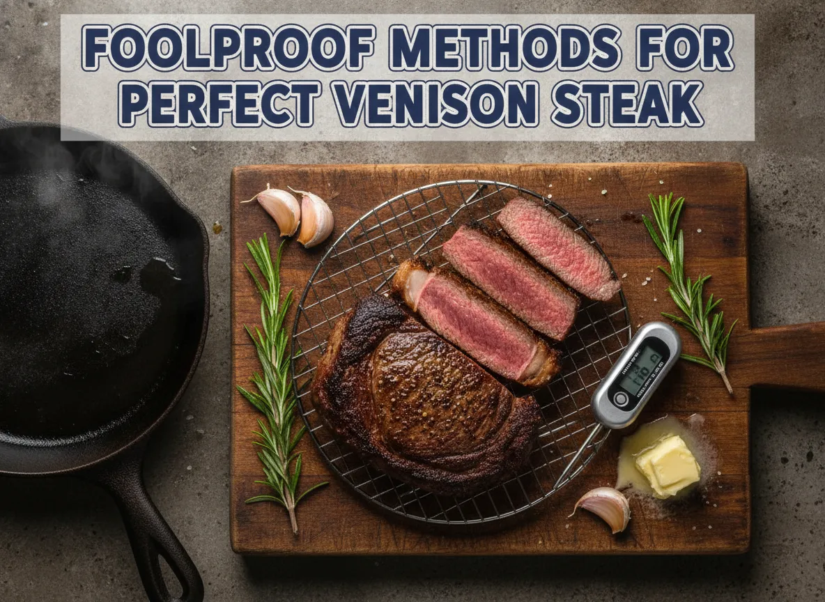 Foolproof methods for perfect venison steak