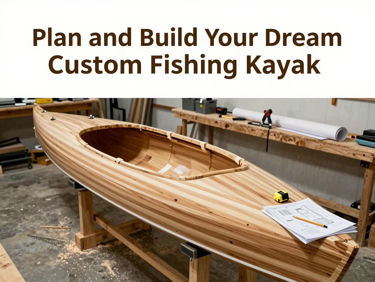 Plan and build your dream custom fishing kayak