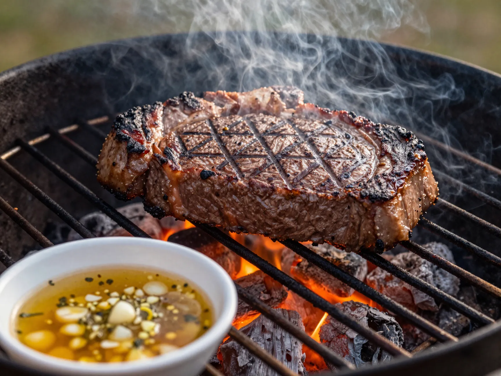 Marinade and grill method
