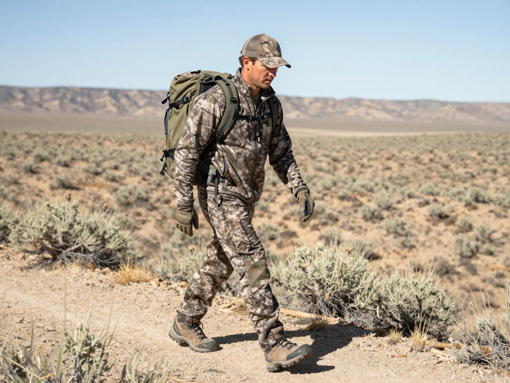 Western mule deer and elk open terrain setup