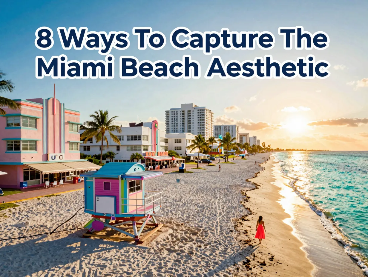 8 ways to capture the miami beach aesthetic