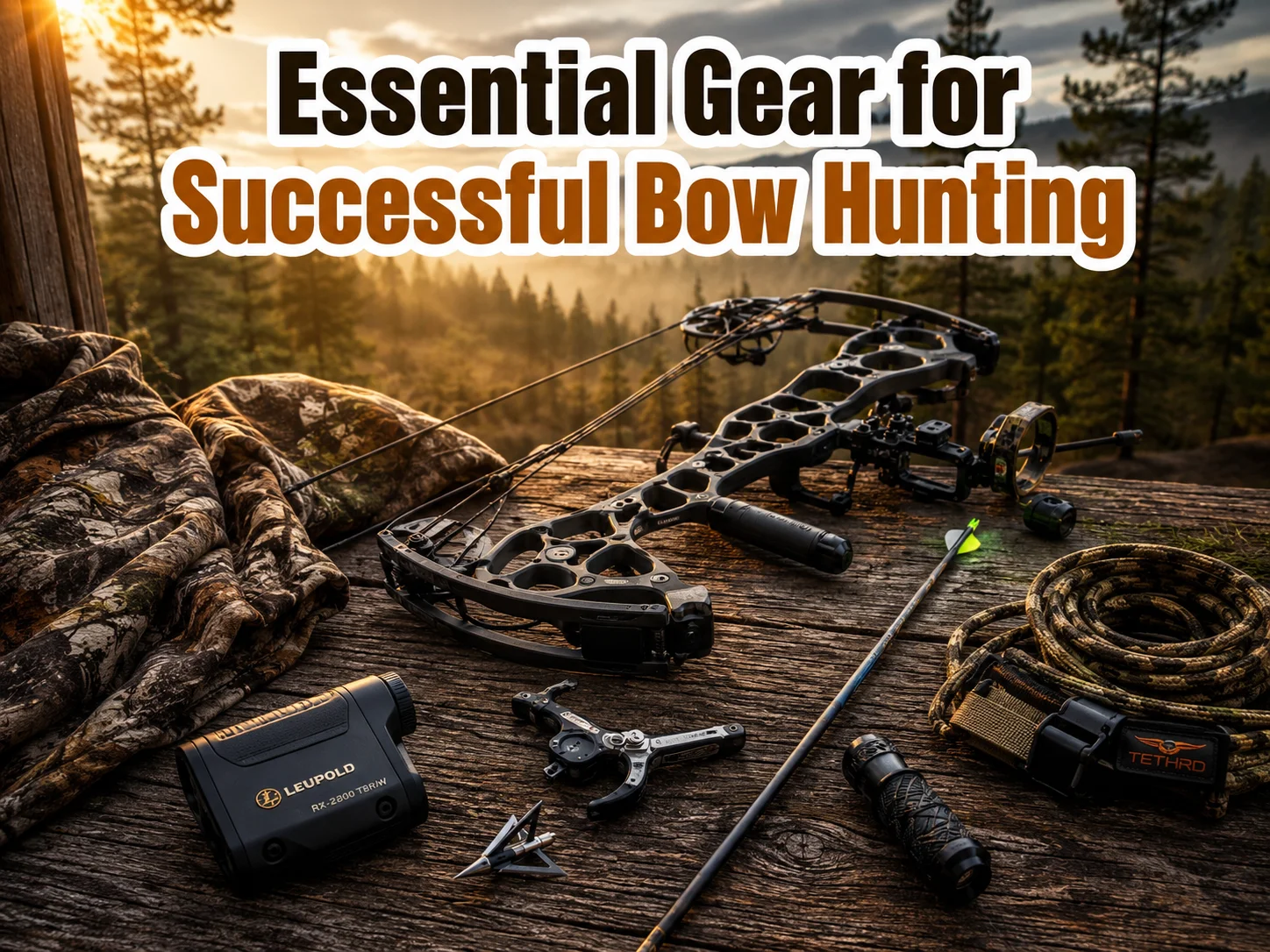 Essential gear for successful bow hunting