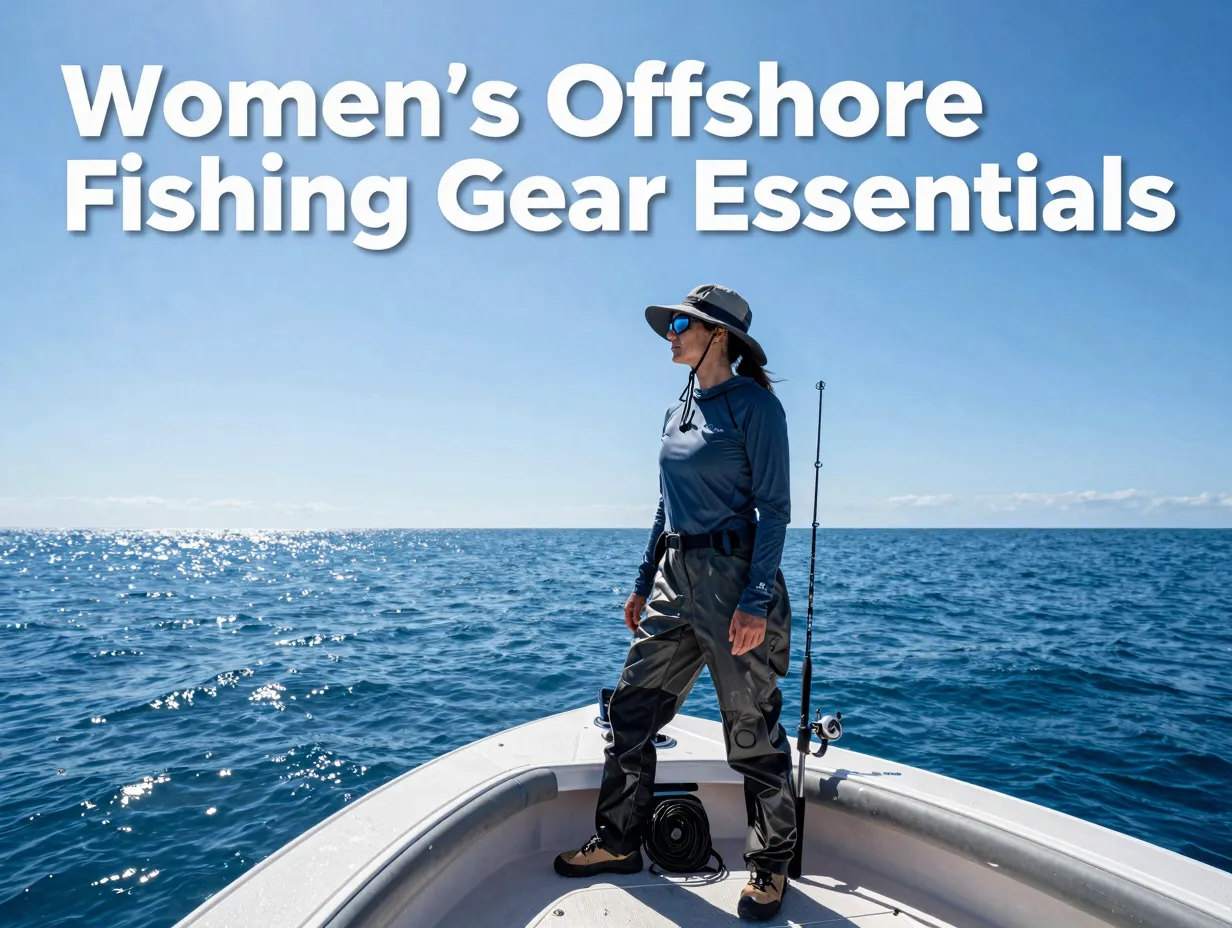Womens offshore fishing gear essentials