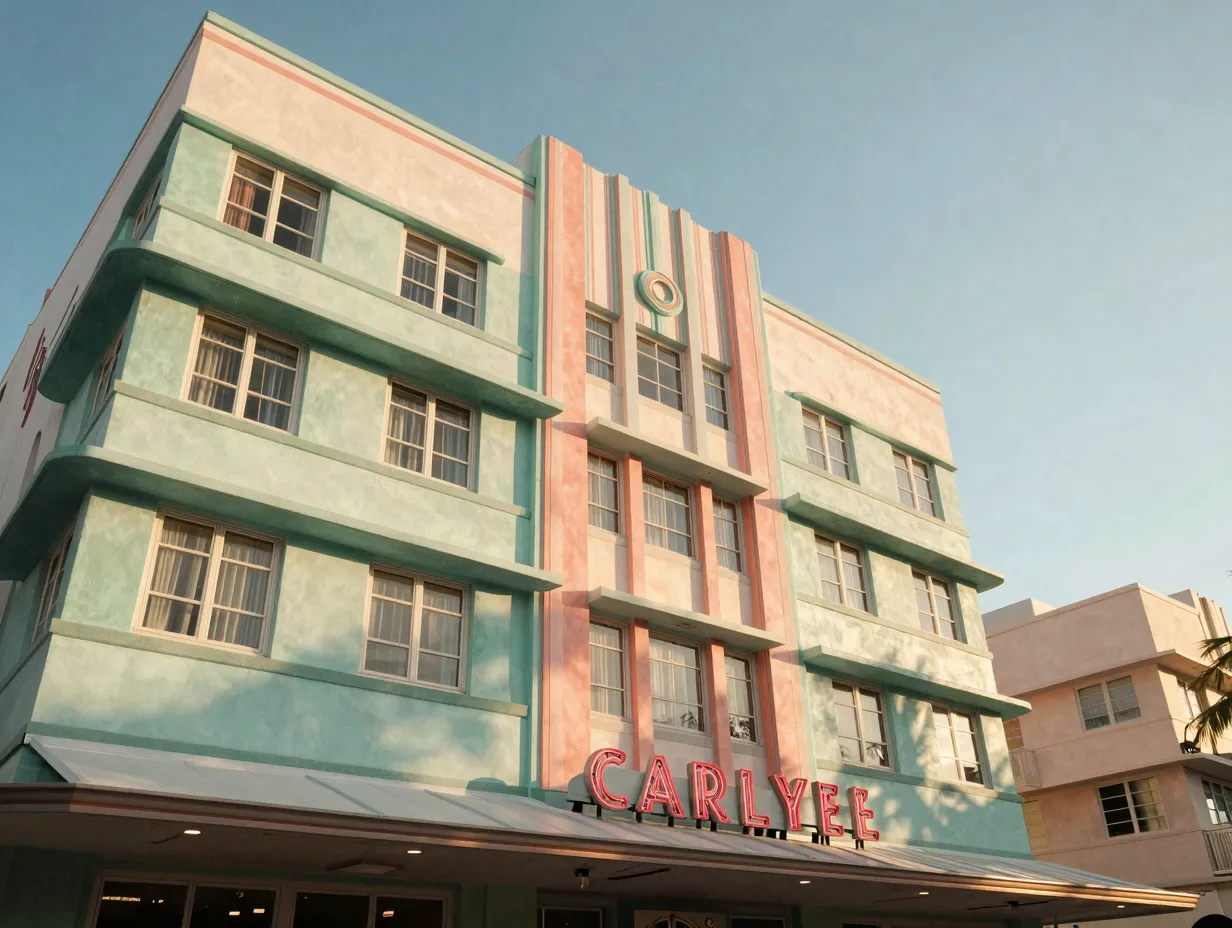 Master the art deco architecture district