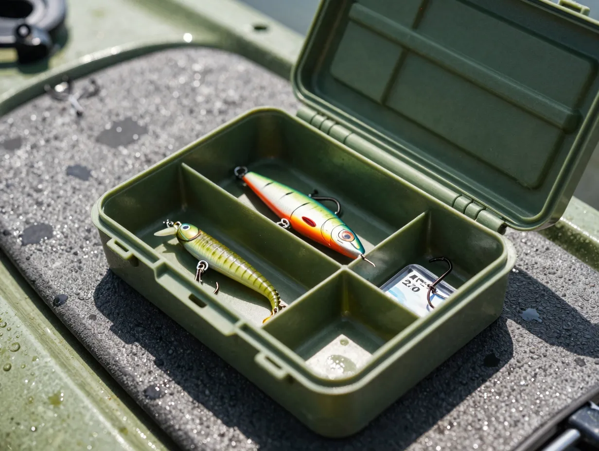 Carry a minimal tackle kit tailored to target species