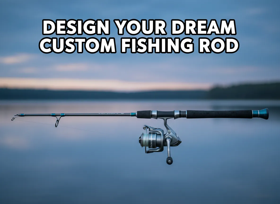 Design your dream custom fishing rod