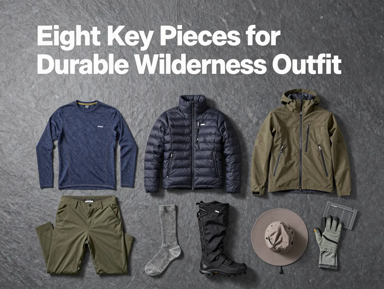Eight key pieces for durable wilderness outfit