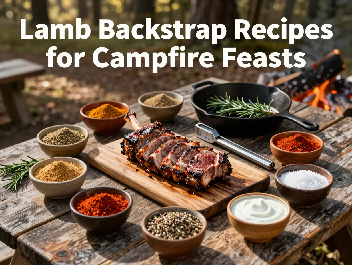 Lamb backstrap recipes for campfire feasts