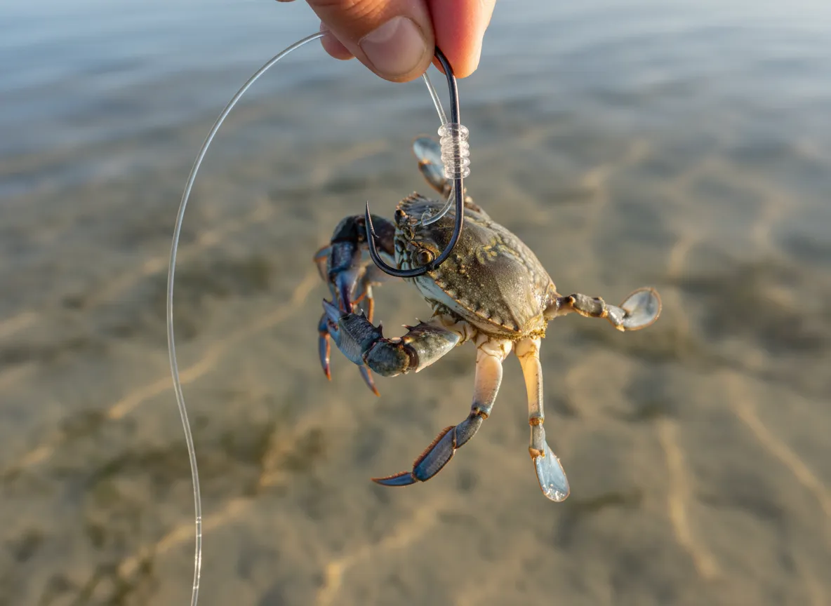 2 live bait fishing with crabs