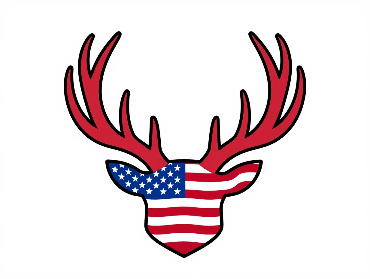 The patriotic bow hunter fusion design