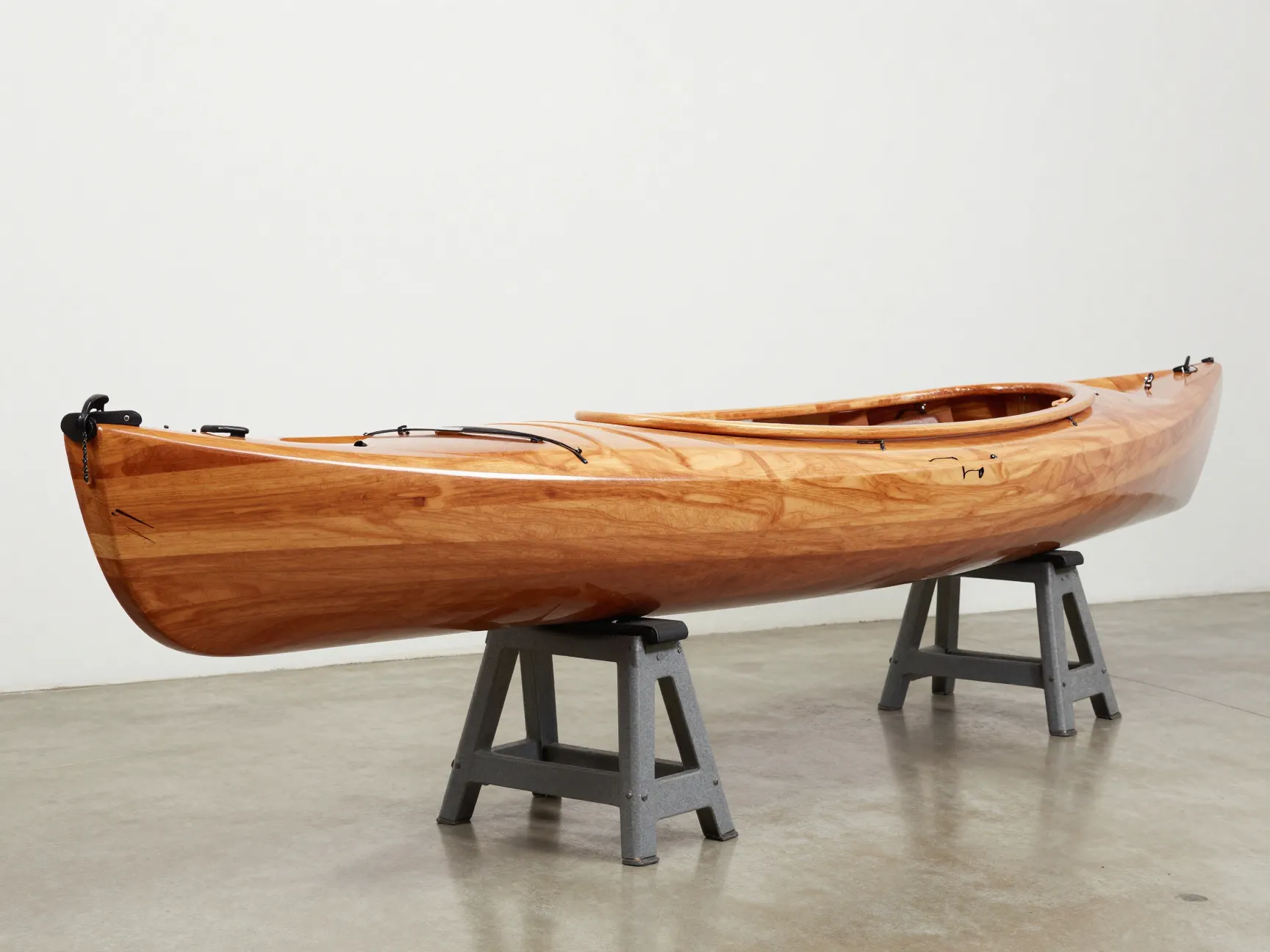 Woodenboat usa cedar wood strip kayak omh inc